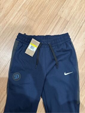 Dodgers Nike Women's Therma-FIT Showtime Basketball Pants Blue Small